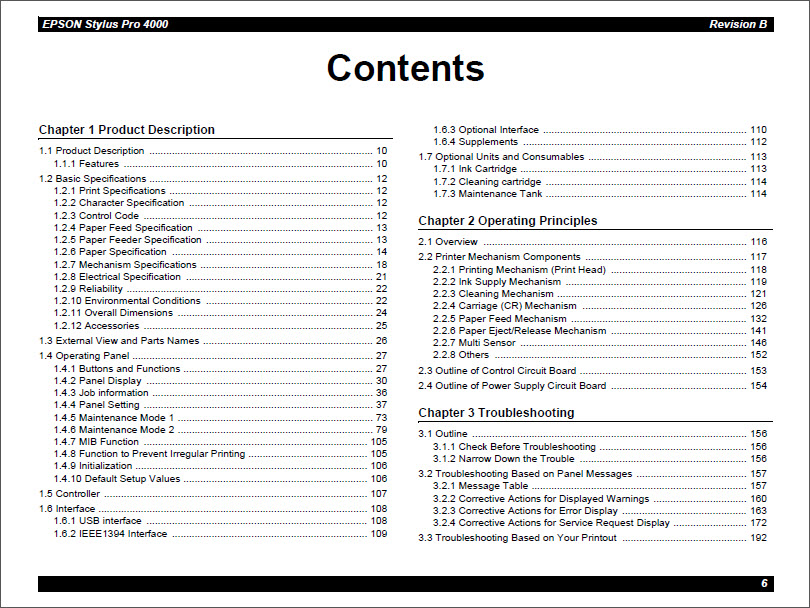 EPSON 4000 Service Manual-2